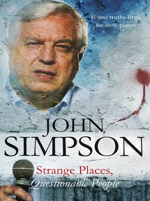 cover image of Strange Places, Questionable People